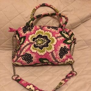 Vera Bradley Pink Floral Crossbody/Tote
